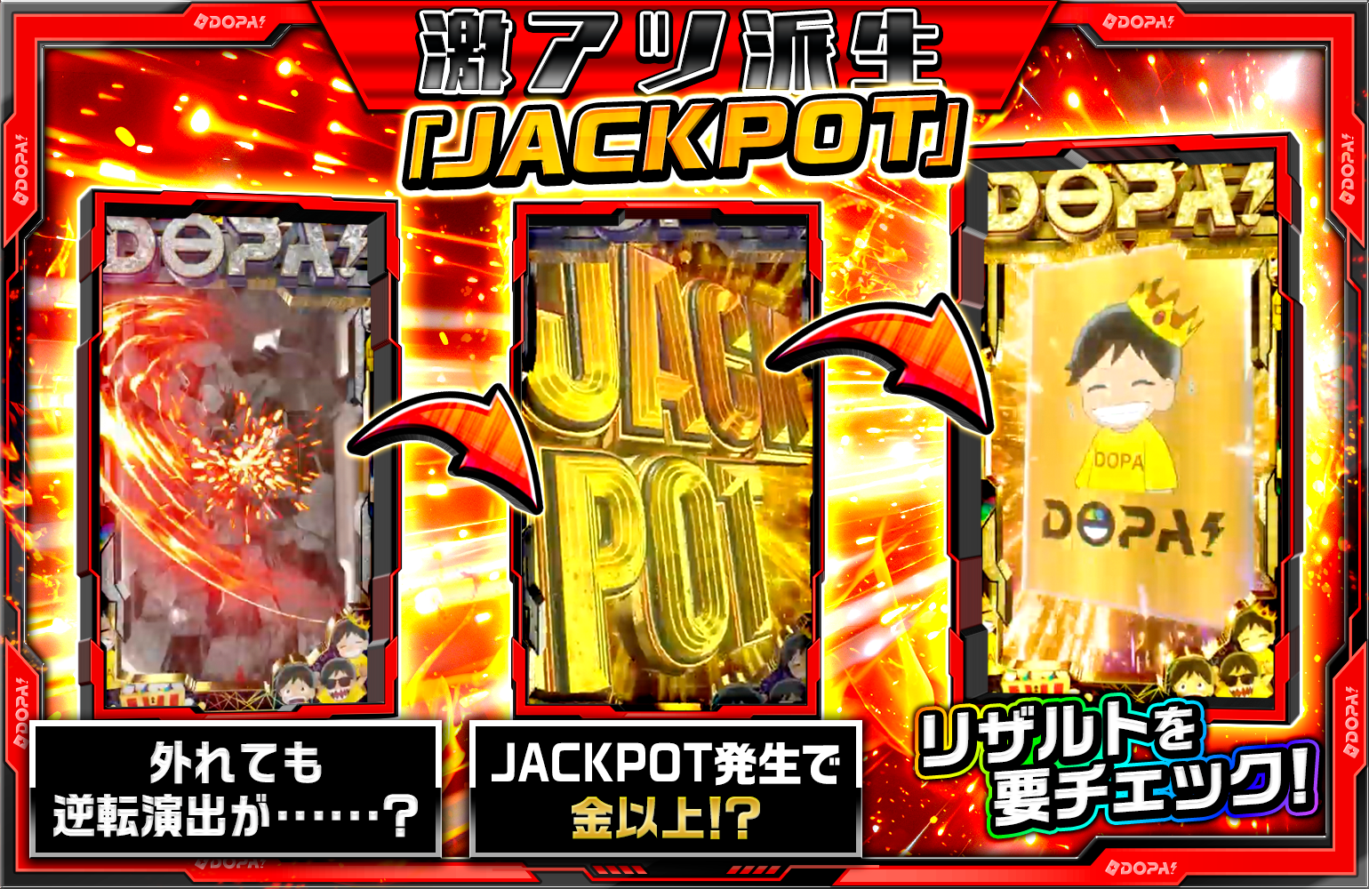 激アツ派生『JACKPOT』