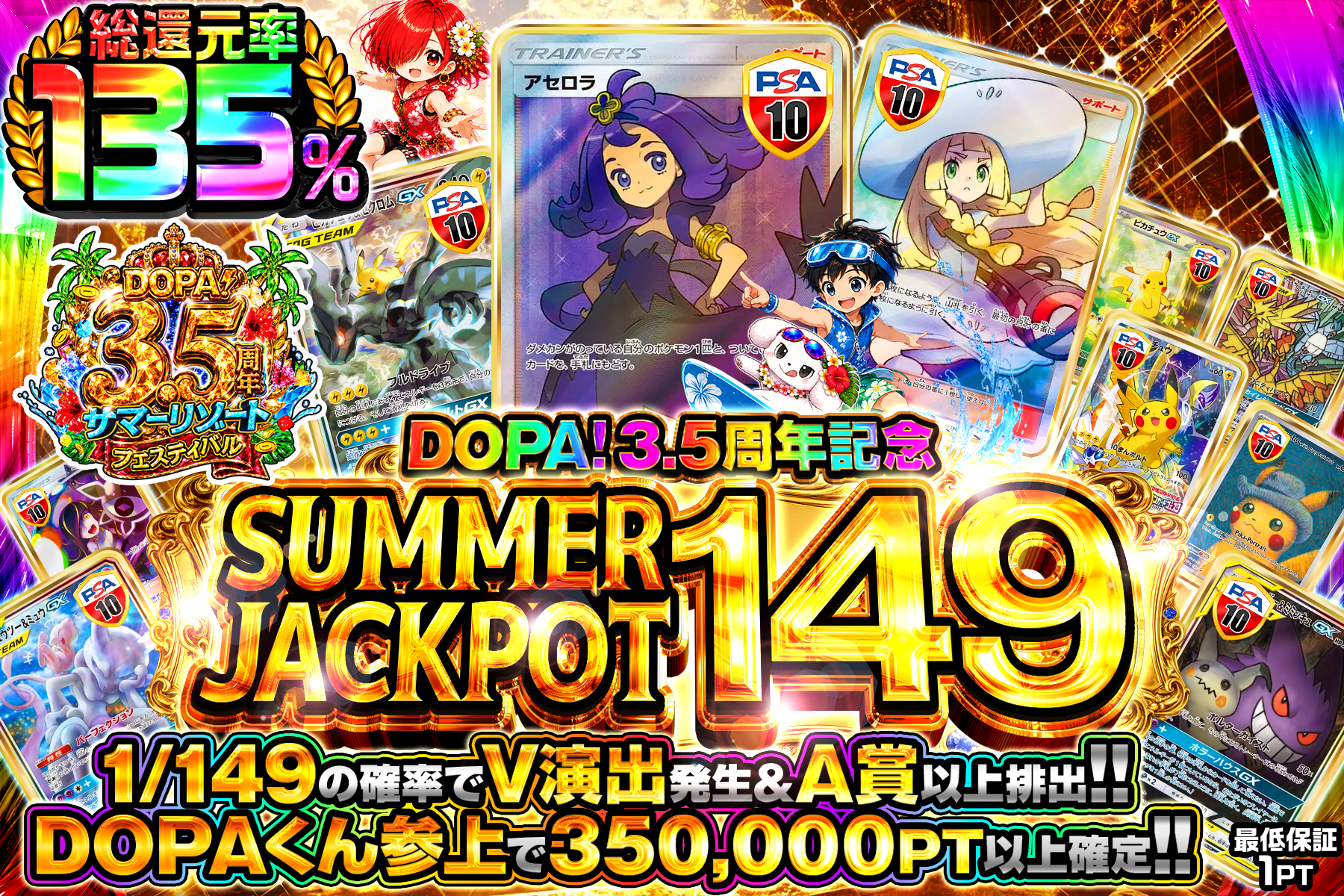3.5周年JPガチャ