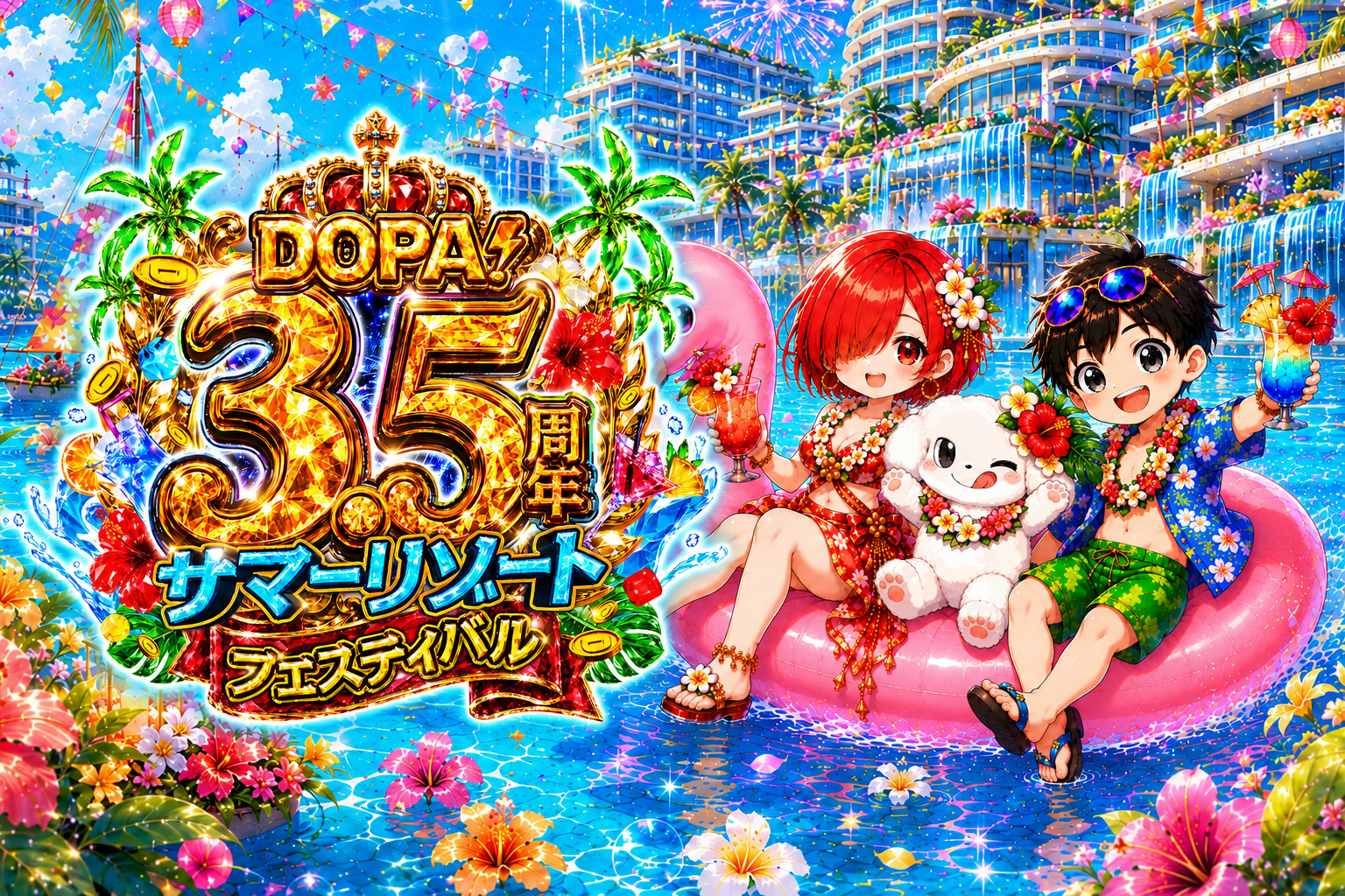 DOPA! 3.5周年 サマーリゾートフェスティバル